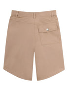 Shorts per bambina Michael Kors Kids marrone con tasche - Rubino Kids