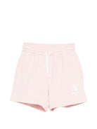 Shorts per bambina MSGM Kids rosa con coulisse - Rubino Kids