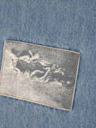 Shorts per bambina The Marc Jacobs Kids blu con tasche posteriori applicate - Rubino Kids