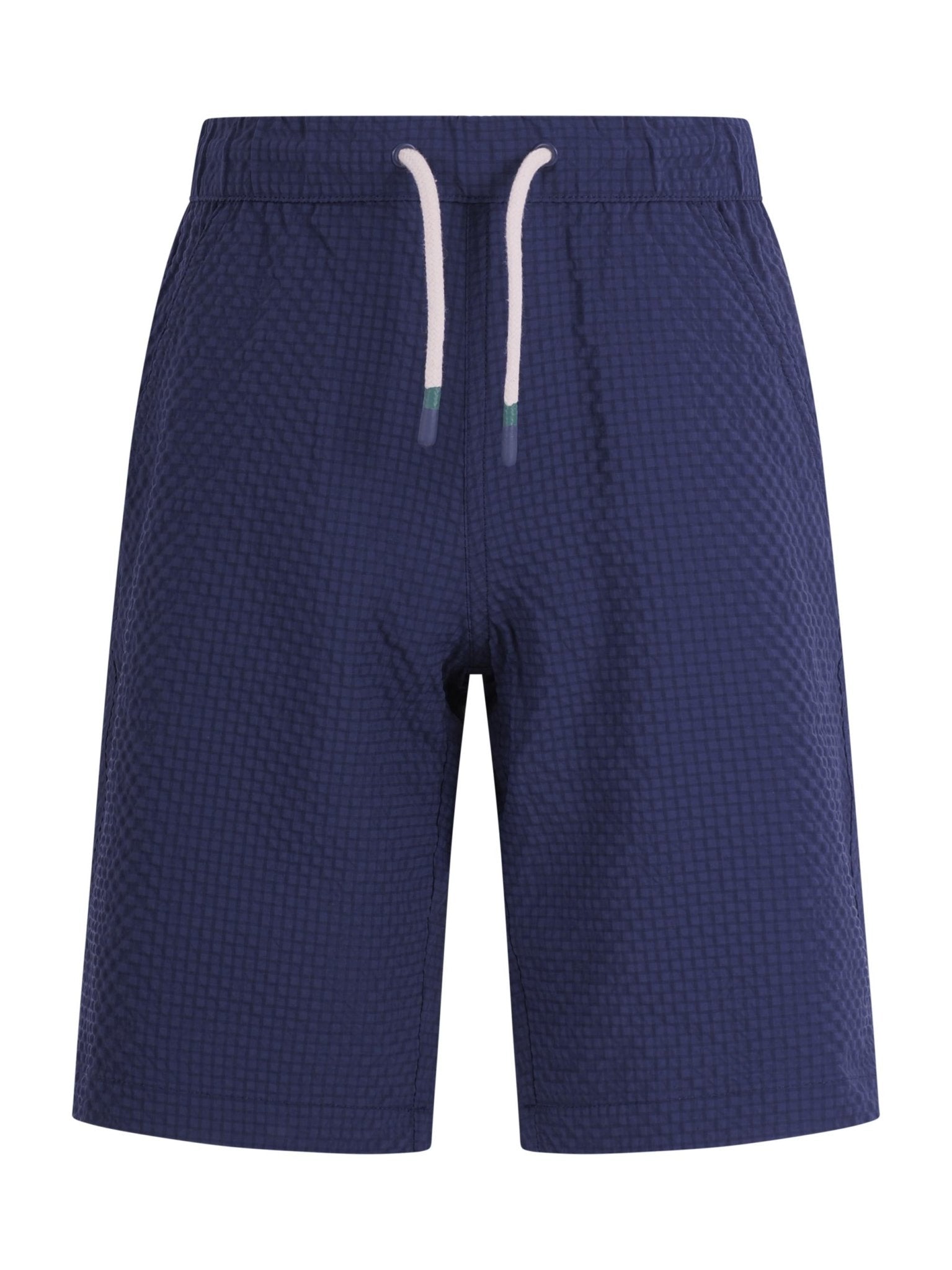Shorts per bambino Bonpoint blu con chiusura a coulisse - Rubino Kids
