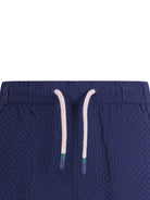 Shorts per bambino Bonpoint blu con chiusura a coulisse - Rubino Kids