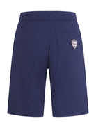 Shorts per bambino Bonpoint blu con chiusura a coulisse - Rubino Kids