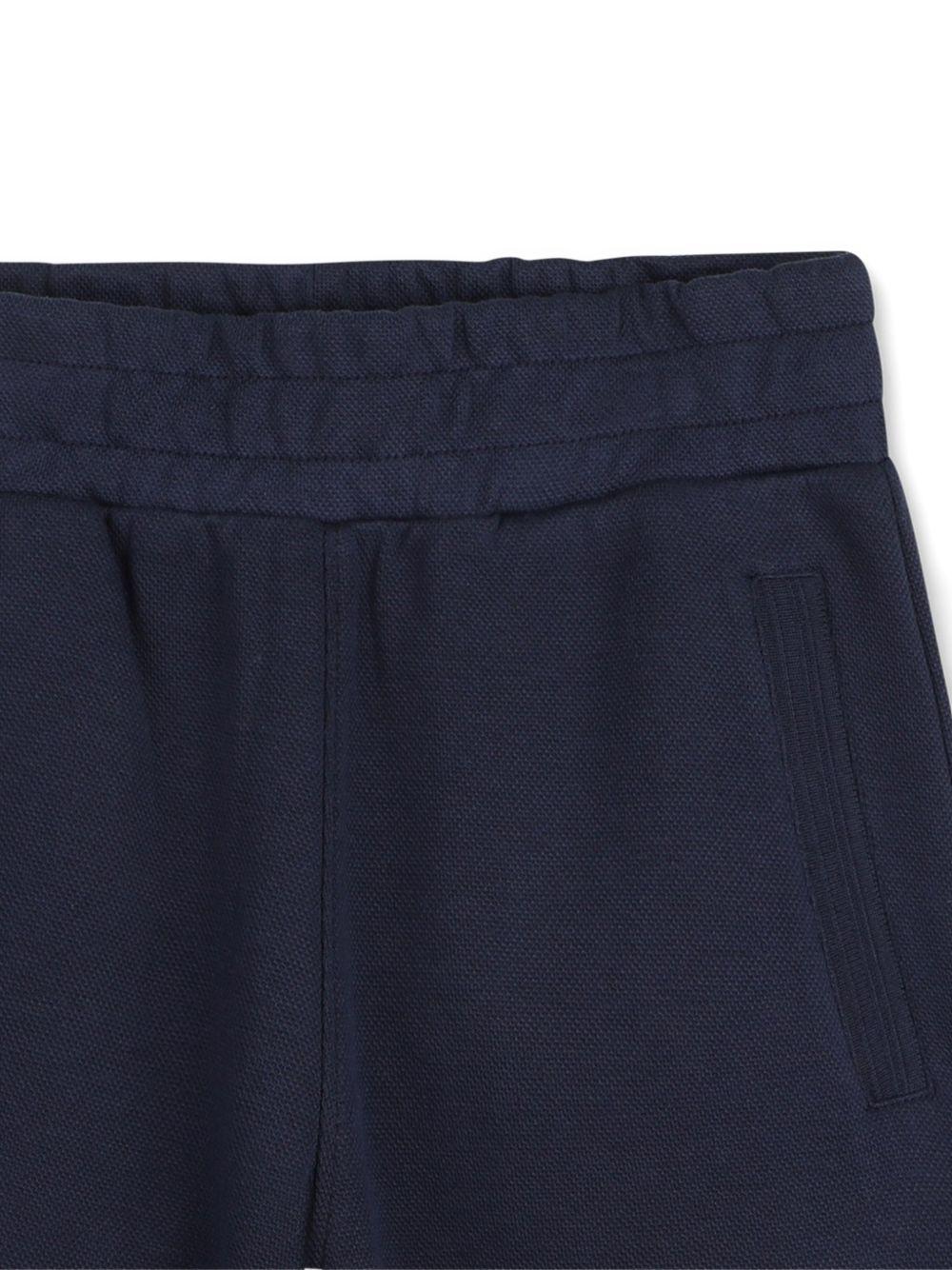Shorts per bambino Boss Kids blu navy con dettaglio logo - Rubino Kids