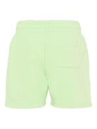Shorts per bambino Casablanca Kids verde con stampa logo - Rubino Kids