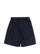 Shorts per bambino DONDUP Kids blu con logo ricamato - Rubino Kids