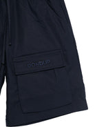 Shorts per bambino DONDUP Kids blu con logo ricamato - Rubino Kids