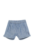 Shorts per bambino Donsje denim con vita elasticizzata - Rubino Kids