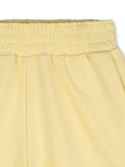 Shorts per bambino Givenchy Kids giallo con stampa logo - Rubino Kids
