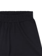 Shorts per bambino Givenchy Kids nero elasticizzato - Rubino Kids