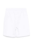 Shorts per bambino John Richmond Junior bianco in pile - Rubino Kids