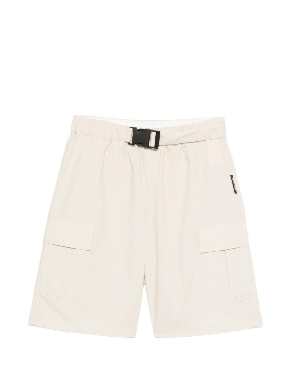 Shorts per bambino Just Cavalli Kids beige con tasche cargo e cintura - Rubino Kids