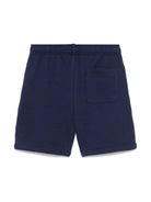 Shorts per bambino Polo Ralph Lauren Kids blu con motivo Polo Pony - Rubino Kids