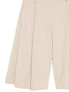 Shorts per donna Alysi beige con design plissettato - Rubino Kids