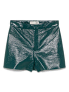 Shorts per donna THE M Nunkas verde con orlo a taglio vivo - Rubino Kids