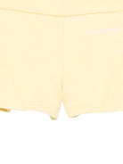 Shorts per neonata Givenchy Kids gialli con vita elasticizzata - Rubino Kids
