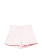 Shorts per neonata Givenchy Kids rosa con vita elasticizzata - Rubino Kids