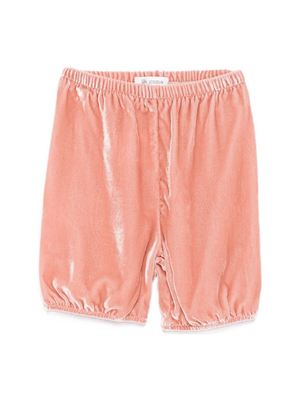 Jesurum Baby pink shorts with elastic waistband for newborns