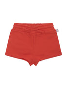 Shorts per neonata Stella McCartney Kids rossi con chiusura a coulisse - Rubino Kids