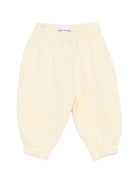 Shorts per neonato Bobo Choses beige con toppe gialle - Rubino Kids