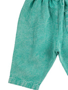 Shorts per neonato Bobo Choses verdi con vita elasticizzata - Rubino Kids