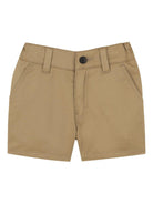 Shorts per neonato Boss Kids beige con bottoni - Rubino Kids