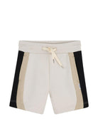 Shorts per neonato Boss Kids bianco crema con coulisse - Rubino Kids