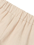 Shorts per neonato Emporio Armani Kids beige con vita elasticizzata - Rubino Kids