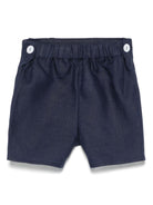 Shorts per neonato JESURUM BABY Armando blu con dettagli con pince - Rubino Kids