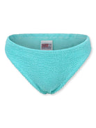 Slip bikini per bambina MC2 Saint Barth Kids Madame verde acquamarina con dettaglio fiocco - Rubino Kids