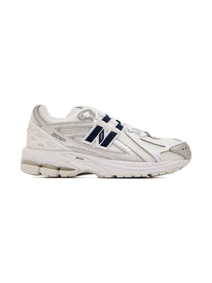 New Balance Kids 1906 white sneakers with logo application