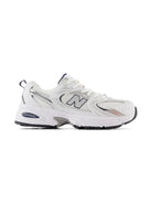 Sneakers 530 per bambini New Balance Kids bianche con inserti in rete - Rubino Kids