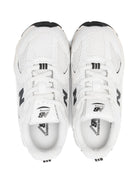 Sneakers 530 per bambino New Balance Kids bianche con pannelli in rete - Rubino Kids