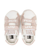 Sneakers Baby School per neonati Golden Goose Kids beige con applicazione a stella - Rubino Kids