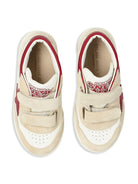 Sneakers June per bambino Golden Goose Kids bianco con punta tonda - Rubino Kids