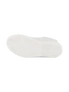 Sneakers per bambina Chloé Kids traforate bianche in pelle - Rubino Kids