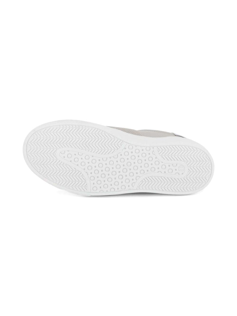 Sneakers per bambina Givenchy Kids beige con scritta con logo - Rubino Kids