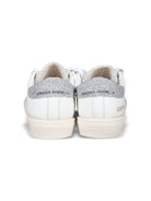 Sneakers per bambina Golden Goose Kids May bianco con dettaglio glitter - Rubino Kids
