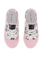Sneakers per bambina The Marc Jacobs Kids rosa con stampa floreale - Rubino Kids