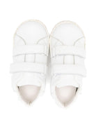 Sneakers per bambini Versace Kids bianco con chiusura a strappo - Rubino Kids