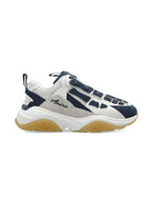 Sneakers per bambino AMIRI KIDS Bone Runner bianco con dettagli in rete - Rubino Kids