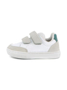 Sneakers per bambino Boss Kids bianche con chiusura a strappo - Rubino Kids