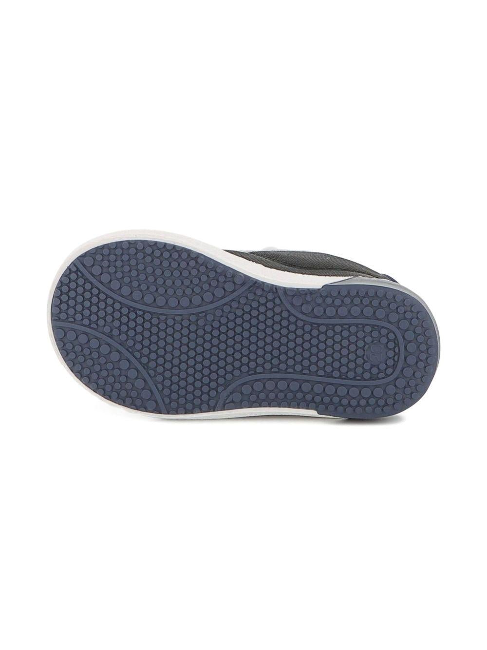 Sneakers per bambino BOSS Kids bianche con design a inserti - Rubino Kids