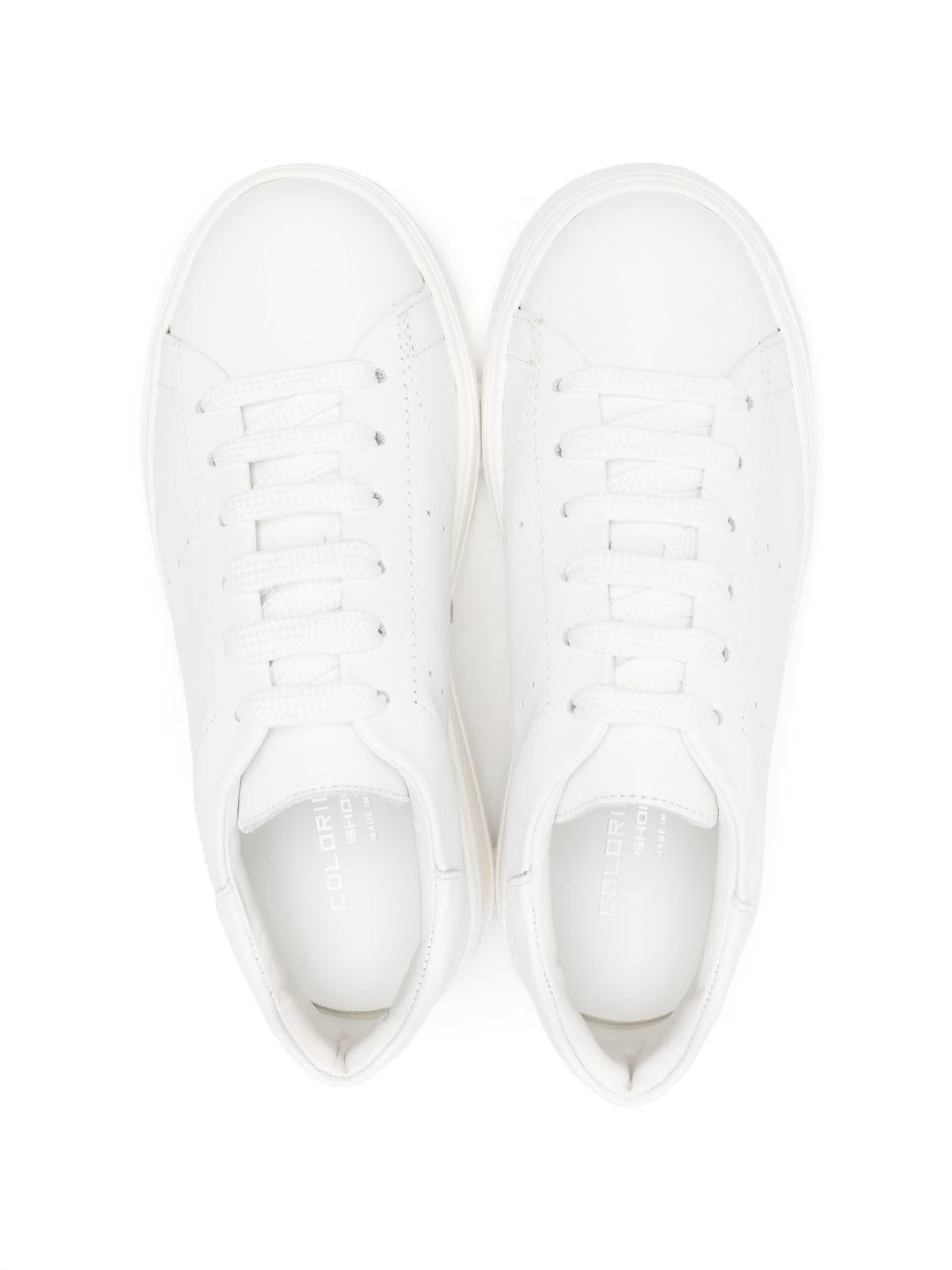 Sneakers per bambino Colorichiari bianche con dettaglio traforato - Rubino Kids