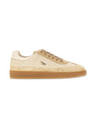 Sneakers per bambino Fendi Kids beige con inserti in pelle scamosciata - Rubino Kids