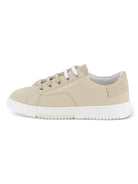 Sneakers per bambino Givenchy Kids beige con logo e lacci - Rubino Kids