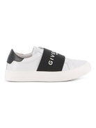 Sneakers per bambino Givenchy Kids bianco con logo - Rubino Kids