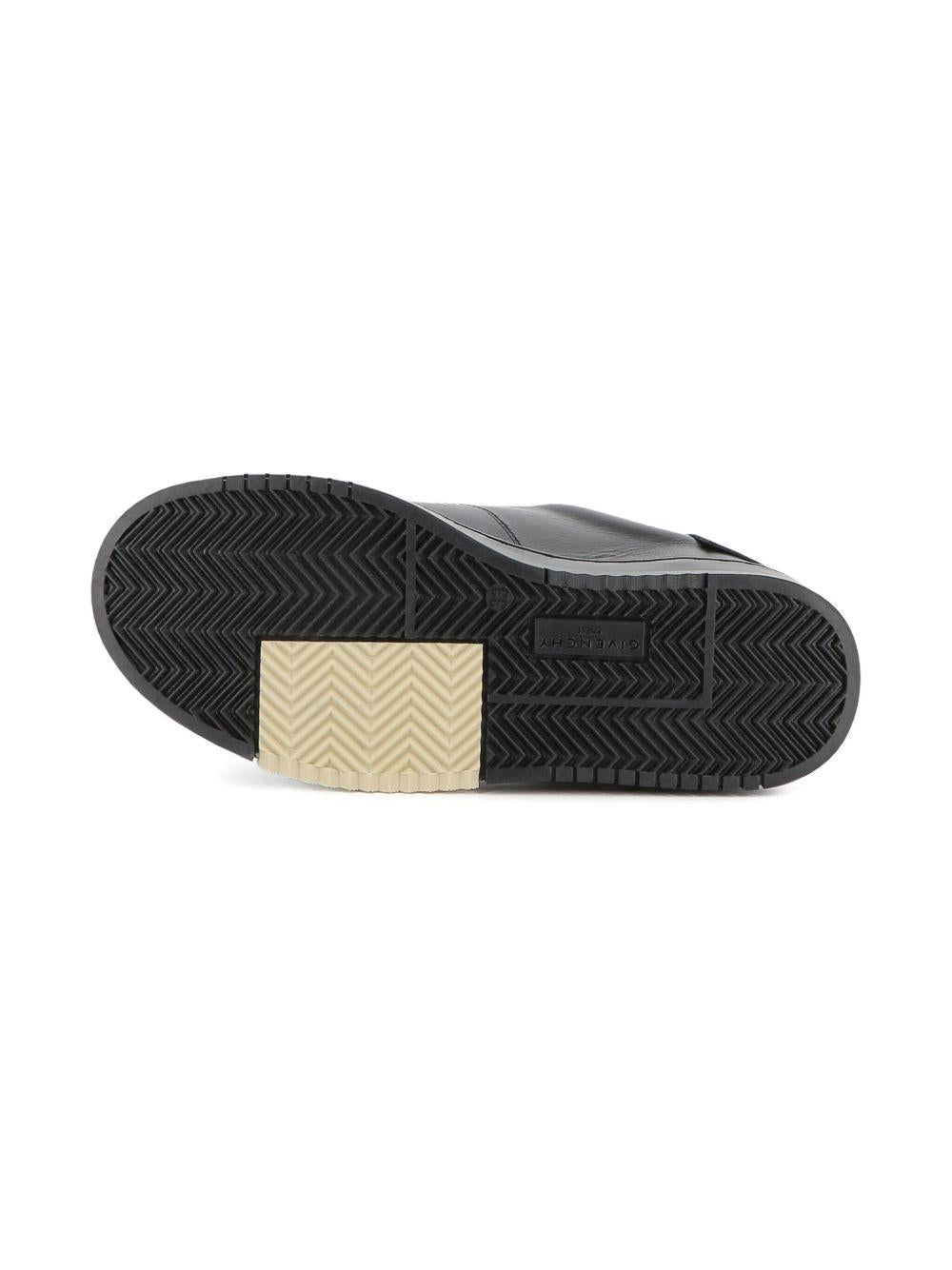 Sneakers per bambino Givenchy Kids nero in pelle - Rubino Kids