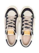 Sneakers per bambino Golden Goose Kids beige con applicazione stella - Rubino Kids