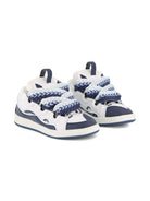 Sneakers per bambino Lanvin Enfant con cut - out - Rubino Kids
