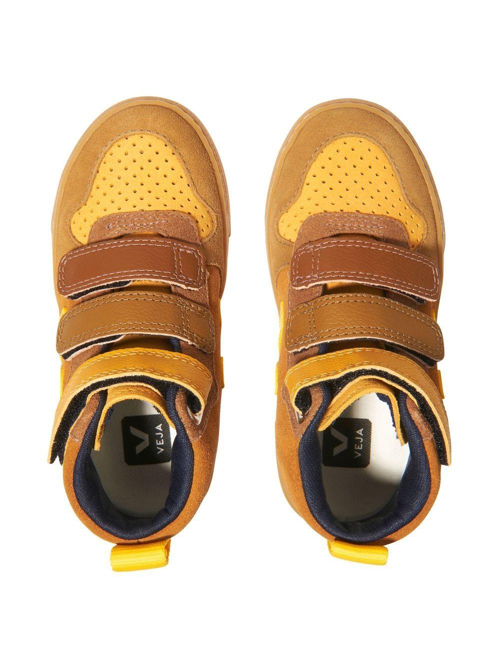 Sneakers per bambino VEJA Kids marrone con strappo - Rubino Kids